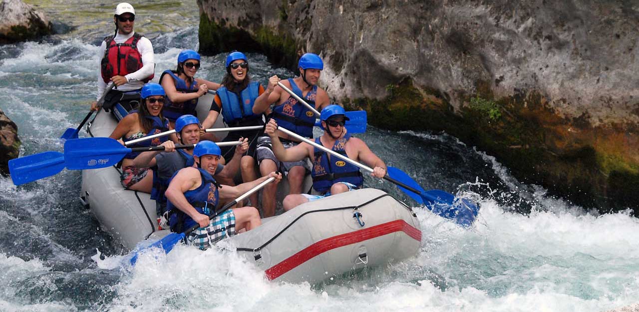 Riwiera Okrug Trogir - Rafting na rzece Cetinie