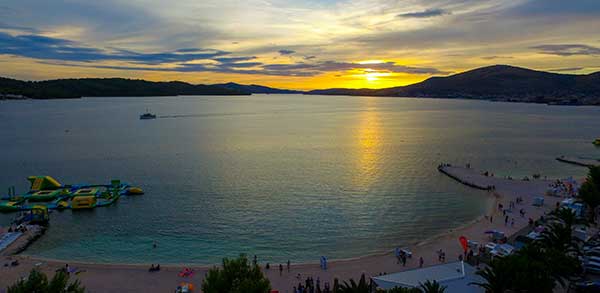 La Copacabana di Okrug - La spiaggia di Toć