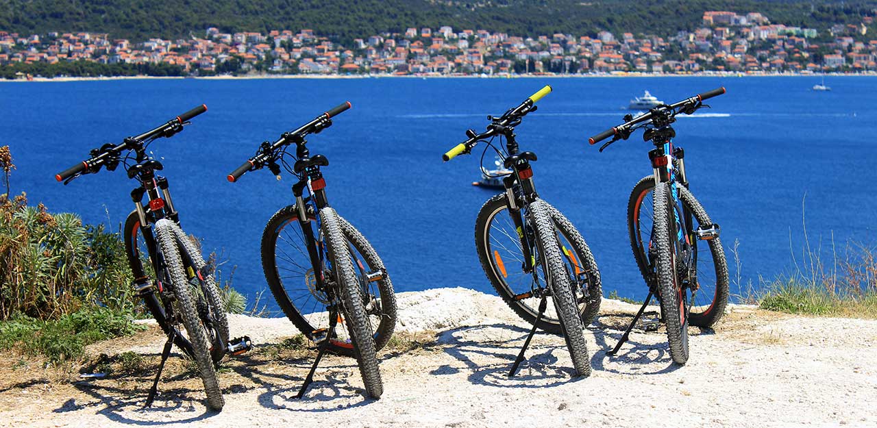 Riwiera Okrug Trogir - Wycieczki rowerowe po półwyspie Čiovo