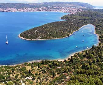 Okrug - Trogir - Racetinovac bay