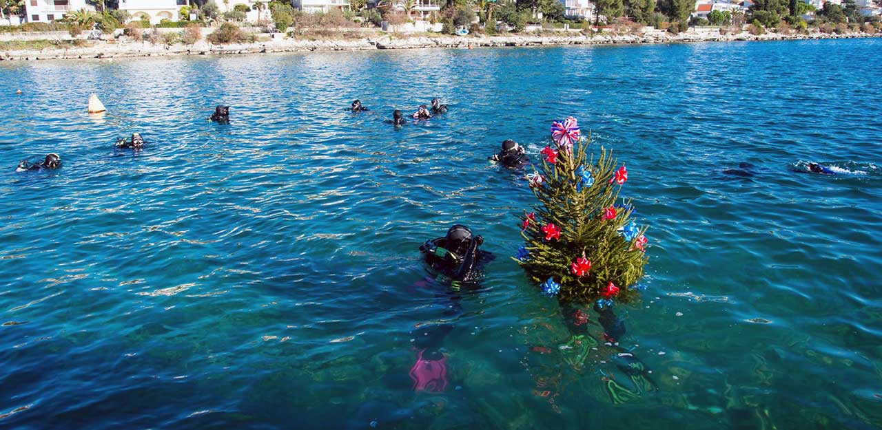 Rivijera Okrug-Trogir; Božićno ronjenje